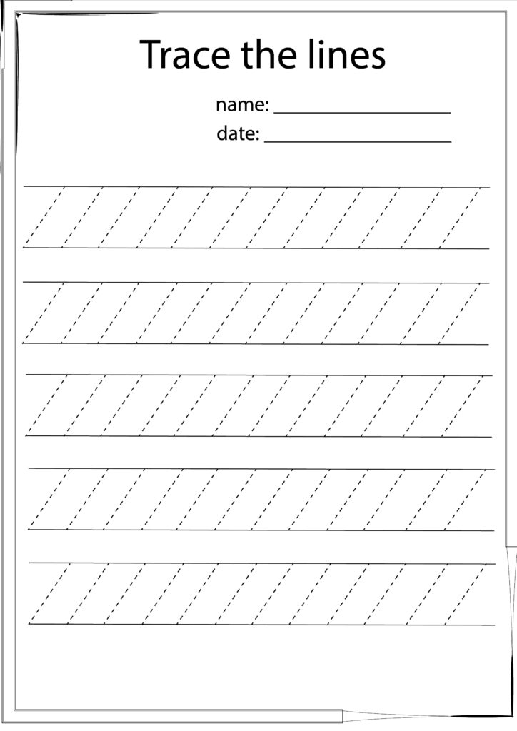 Prewriting practice free worksheets