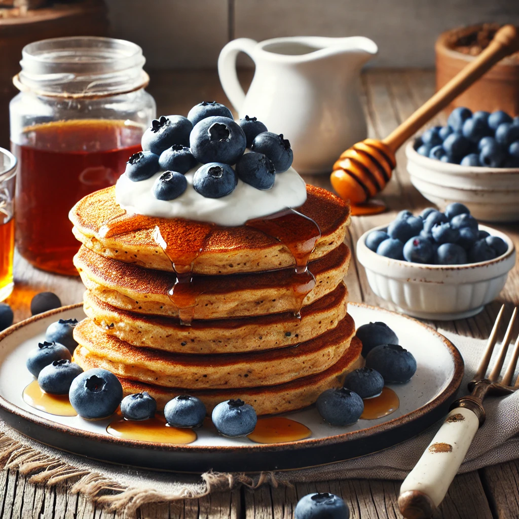 wholegrain panckakes healthy recipe ideas