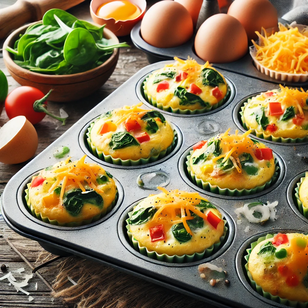 egg muffins healthy breakfast recipe