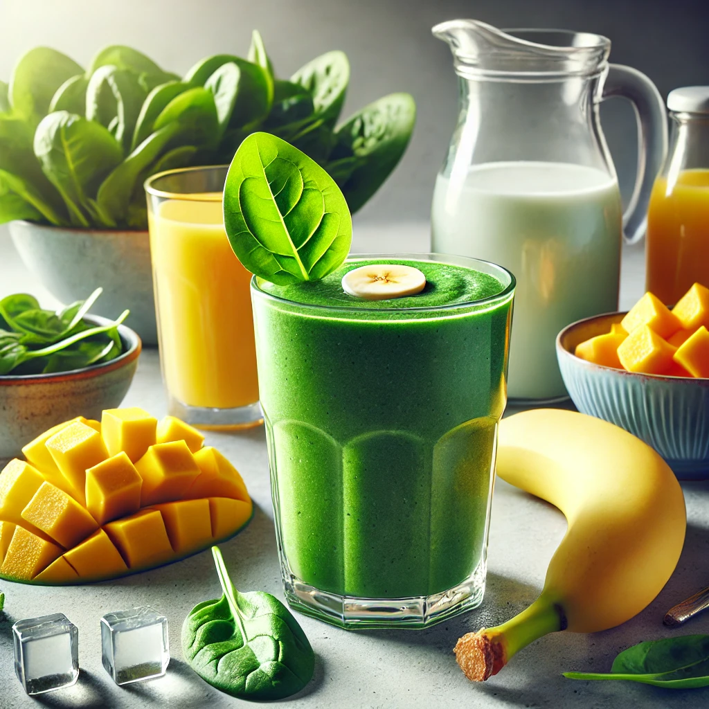 green smoothie vegetables